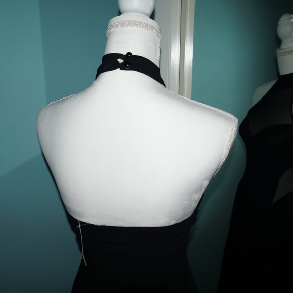 Forever 21 Seamless Halter Mesh Cut Out Dress S - Picture 6 of 7